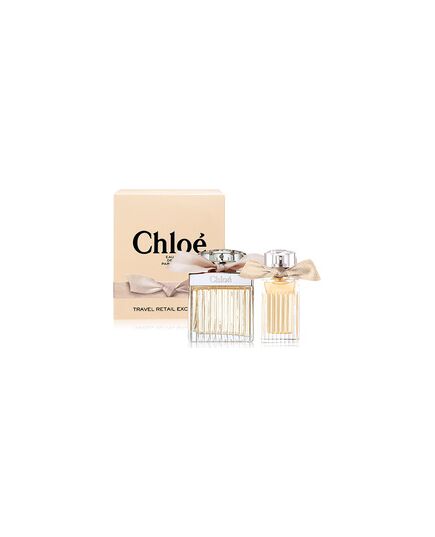 CHLOÉ CHLOE GIFT SET EDP 75 AND HANDBAG PACKAGING CHLOE EDP 20 ML
