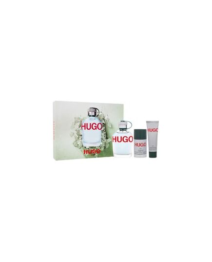 HUGO BOSS HUGO GIFT SET EDT 125 ML, SHOWER GEL HUGO 50 ML A DEOSTICK HUGO 75ML