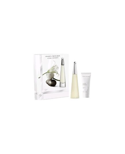 ISSEY MIYAKE L'EAU D'ISSEY GIFT SET 100 ML EDT AND BODY MOISTURIZER L'EAU D'ISSEY 75 ML
