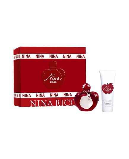 NINA RICCI NINA ROUGE GIFT SET EDT 50 ML A SHOWER GEL 75 ML
