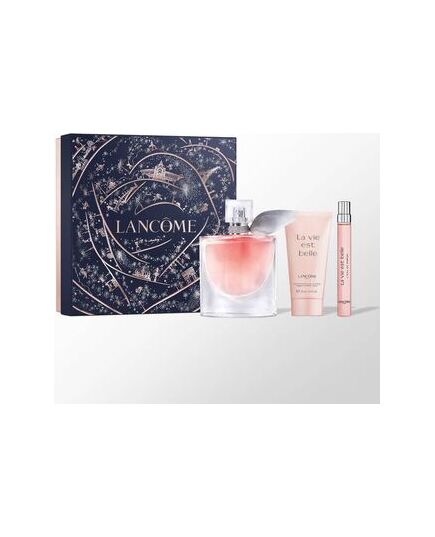 LANCOME LA VIE EST BELLE GIFT SET EDP 50 ML, BODY LOTION 50 ML AND MINIATURE EDP 10 ML