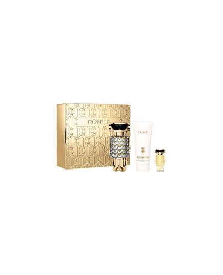 PACO RABANNE FAME GIFT SET EDP 80 ML, BODY LOTION 100 ML AND EDP 4 ML