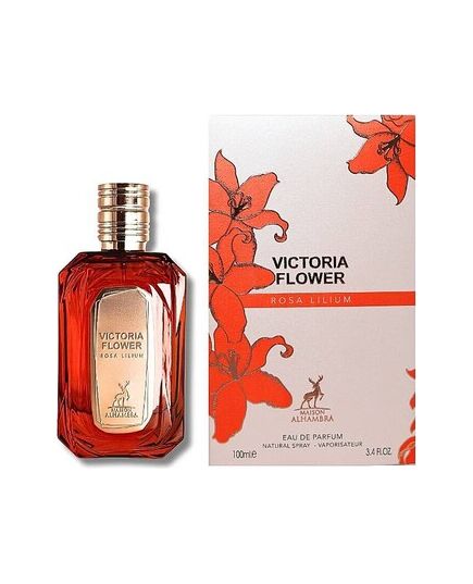 MAISON ALHAMBRA VICTORIA FLOWER ROSA LILIUM EDP 100ML