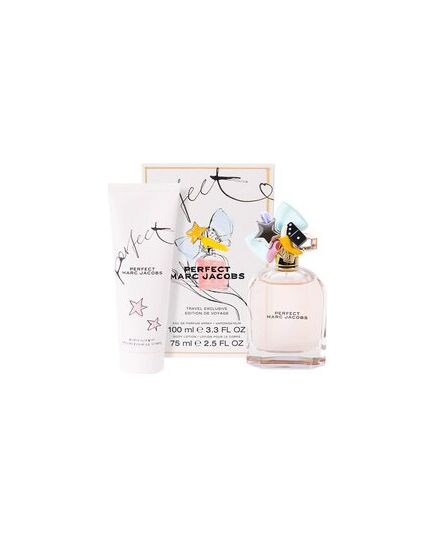 MARC JACOBS PERFECT GIFT SET EDP 100 ML AND BODY LOTION 75 ML