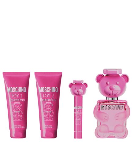 MOSCHINO TOY 2 BUBBLE GUM GIFT SET EDT 100 ML, MINIATRUKA EDT 10 ML, SHOWER GEL 100 ML A SHOWER GEL 100 ML