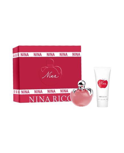 NINA RICCI NINA GIFT SET EDT 50 ML AND BODY LOTION NINA 75 ML
