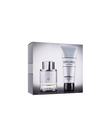 MONT BLANC EXPLORER PLATINUM GIFT SET EDP 60 ML AND SHOWER GEL 100 ML
