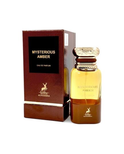 MAISON ALHAMBRA MYSTERIOUS AMBER EDP 80ML