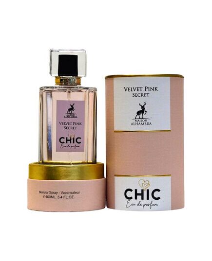 MAISON ALHAMBRA CHIC VELVET PINK SECRET EDP 100ML