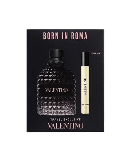 VALENTINO UOMO BORN IN ROMA GIFT SET EDT 100 ML A EDT 10 ML