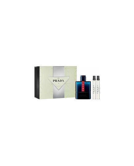 PRADA LUNA ROSSA OCEAN GIFT SET EDT 100 ML AND MINIATURE EDT 2 X 10 ML