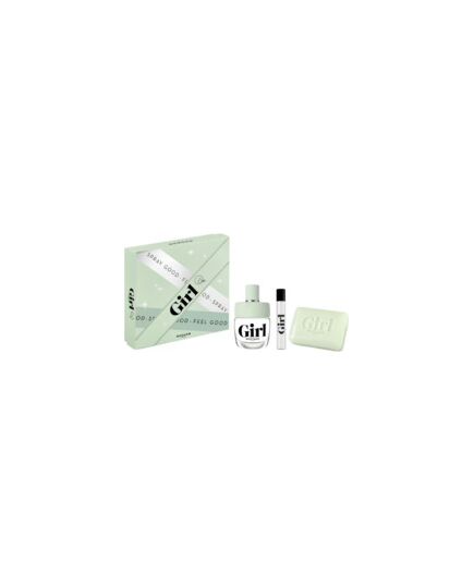 ROCHAS GIRL GIFT SET EDT 60 ML, MINIATURE EDT 7.5 ML AND SOLID SOAP 75 G