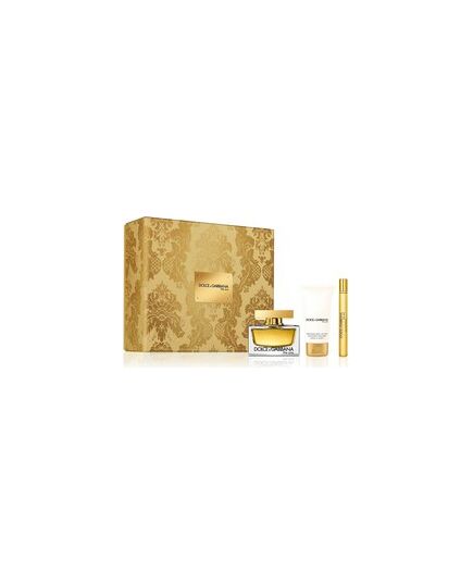 DOLCE GABBANA THE ONE GIFT SET EDP 75 ML, BODY LOTION 50 ML AND MINIATURE EDP 10 ML