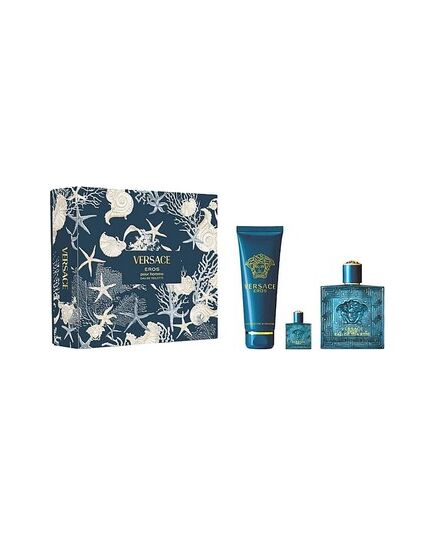 VERSACE EROS GIFT SET EDT 100 ML, SHOWER GEL 150 ML A MINIATURKA EDT 5 ML