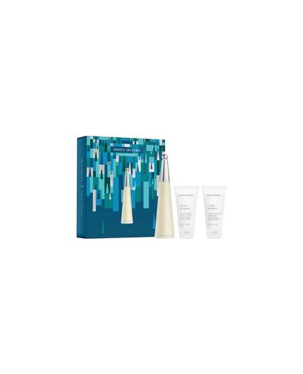 ISSEY MIYAKE L`EAU D`ISSEY GIFT SET EDT 50 ML BODY LOTION L`EAU D`ISSEY 50 ML AND SHOWER CREAM 50 ML L`EAU D`ISSEY