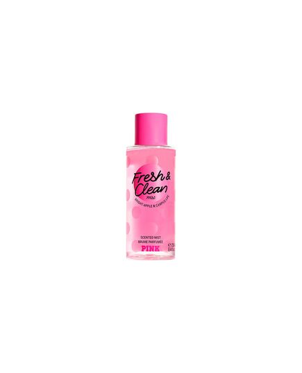 VICTORIA´S SECRET PINK FRESH & CLEAN BRIGHT APPLE X CAMPUS LIFE TĚLOVÝ SPREJ 250ML