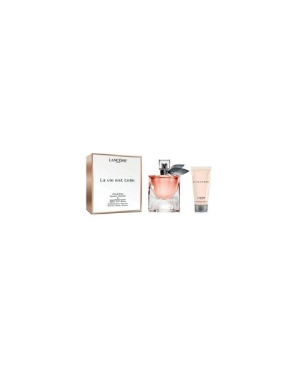 LANCOME LA VIE EST BELLE GIFT SET EDP 30 ML BODY LOTION AND LA VIE EST BELLE 50 ML