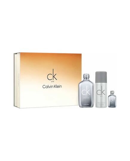 CALVIN KLEIN CK ONE ESSENCE PARFUM GIFT SET 100 ML, MINIATURKA 10 ML A DEOSPRAY 150 ML
