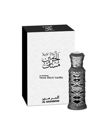 AL HARAMAIN MUSK BLACK VANILLA PARFUMED OIL 12ML