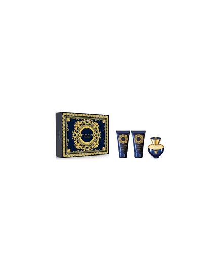 VERSACE DYLAN BLUE POUR FEMME SET EDP 50 ML + BODY LOTION 50 ML + SHOWER GEL 50 ML