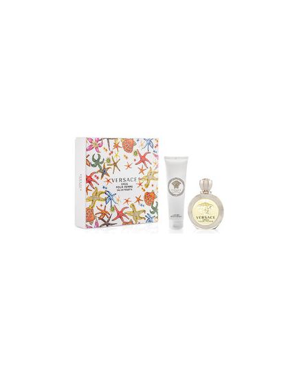 VERSACE EROS POUR FEMME GIFT SET EDT 100 ML AND BODY LOTION 150 ML