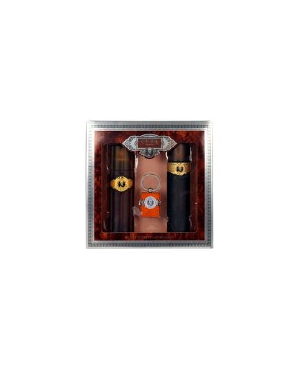 CUBA GOLD GIFT SET EDT 100 ML AFTER SHAVE CUBA GOLD 100 ML AND KEYCHAIN