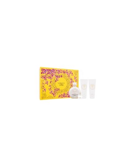 VERSACE EROS POUR FEMME GIFT SET EDP 100 ML, MINIATURKA EDP 5 ML, SHOWER GEL 100 ML A SHOWER GEL 100 ML