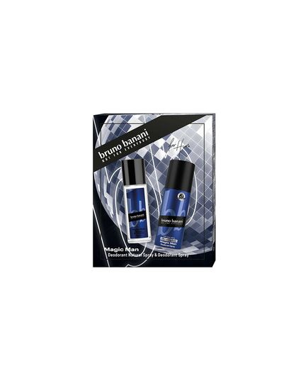 BRUNO BANANI MAGIC MAN GIFT SET DEODORANT 75 ML A DEOSPRAY 150 ML