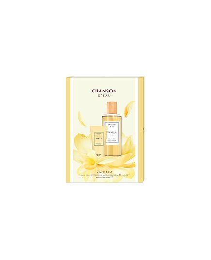 CHANSON D´EAU VANILLA GIFT SET EDT 100 ML A BODY LOTION 50 ML