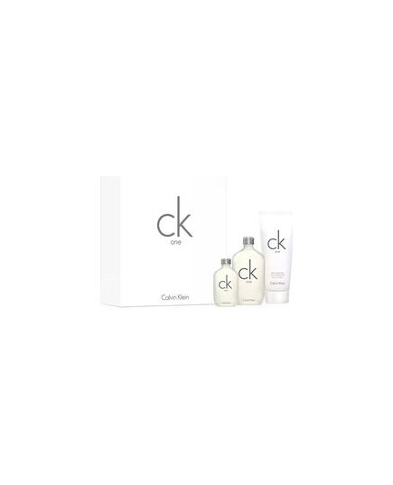CALVIN KLEIN CK ONE SET EDT 100 ML + EDT 15 ML + SHOWER GEL 100 ML