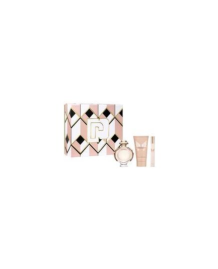 PACO RABANNE OLYMPEA GIFT SET EDP 50 ML, BODY LOTION 75 ML AND MINIATURE EDP 10 ML