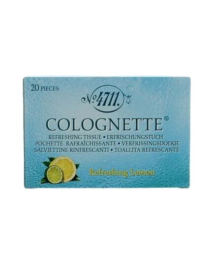 4711 REFRESHING LEMON TISSUES WET WIPES