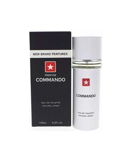 NEW BRAND PERFUMES PRESTIGE COMMANDO EDT 100ML