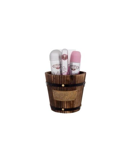CUBA VIP CUBA GIFT SET EDP 100 ML, EDP 35 ML, BODY SPRAY 200 ML AND BODY LOTION 200 ML