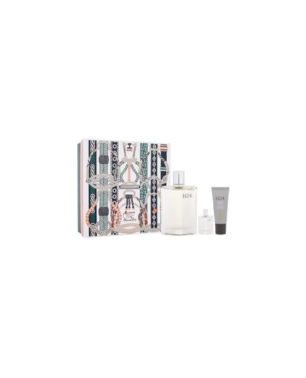 HERMÈS H24 GIFT SET EDT 100 ML, MINIATURE EDT 5 ML AND MOISTURIZING FACE CREAM 20 ML