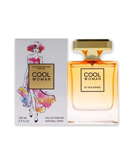 NEW BRAND PERFUMES PRESTIGE COOL WOMAN EDP 100ML