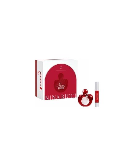 NINA RICCI NINA ROUGE GIFT SET EDT 50 ML AND LIPSTICK