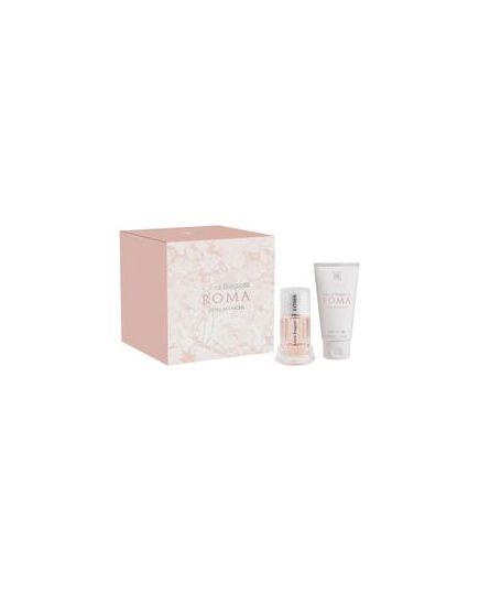 LAURA BIAGIOTTI ROMA FIORI BIANCHI GIFT SET EDT 25 ML AND BODY LOTION 50 ML