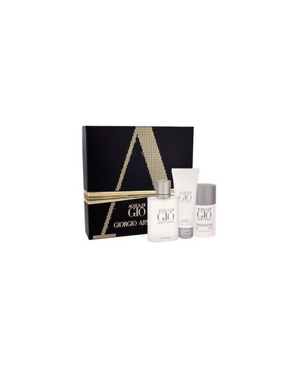 GIORGIO ARMANI ACQUA DI GIO MAN GIFT SET EDT 100 ML, DEOSTICK ACQUA DI GIO MAN 75 ML AND SHOWER GEL ACQUA DI GIO MAN 75 ML