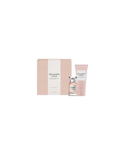 ABERCROMBIE & FITCH AUTHENTIC WOMAN GIFT SET EDP 50 ML AND BODY LOTION 200 ML