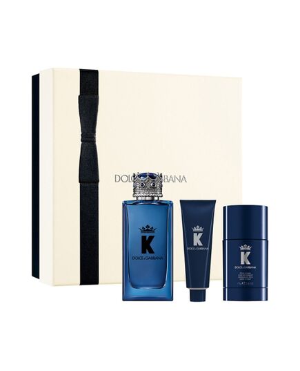 DOLCE GABBANA K BY DOLCE GABBANNA EAU DE PARFUM DÁRKOVÁ SADA EDP 100 ML, DEOSTICK 75 G A SPRCHOVÝ GEL 50 ML