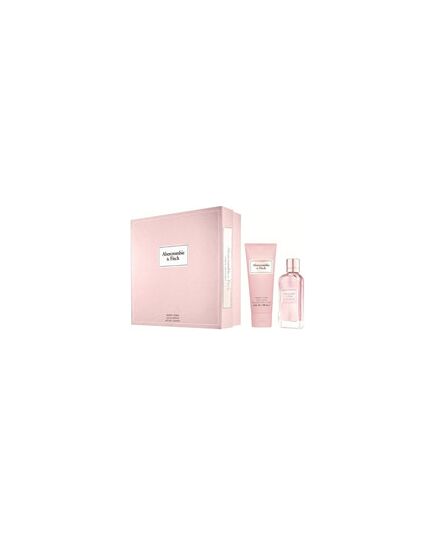 ABERCROMBIE & FITCH FIRST INSTINCT FOR HER GIFT SET EDP 100 ML AND BODY LOTION 100 ML
