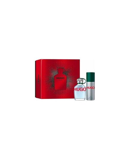 HUGO BOSS HUGO GIFT SET EDT 75 ML AND DEOSPRAY 150 ML