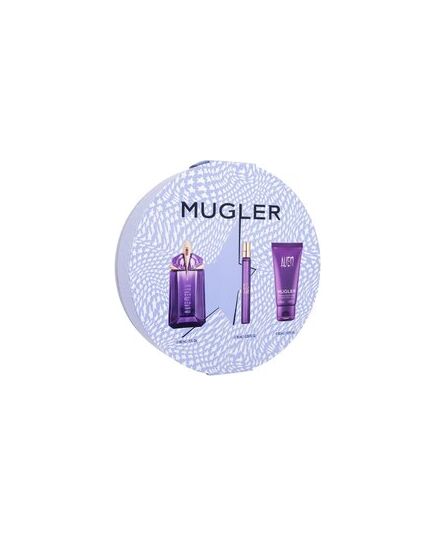 THIERRY MUGLER ALIEN EDP 60 ML SET, EDP 10 ML MINIATURKA + 50 ML SHOWER MILK