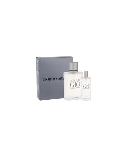 GIORGIO ARMANI ACQUA DI GIO MAN GIFT SET EDT 100 ML AND ACQUA DI GIO MAN EDT 15 ML