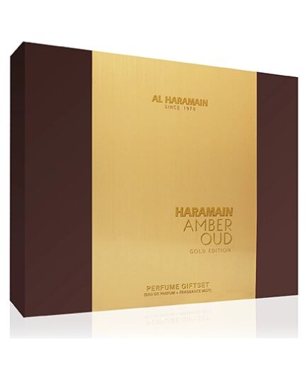 AL HARAMAIN AMBER OUD GOLD EDITION EXTREME DÁRKOVÁ SADA EXTRAIT DE PARFUM 75 ML, EXTRAIT DE PARFUM 30 ML A TĚLOVÝ ZÁVOJ 250 ML