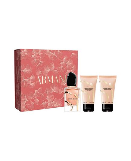 GIORGIO ARMANI SÍ INTENSE DÁRKOVÁ SADA EDP 50 ML, SPRCHOVÝ GEL 50 ML A TĚLOVÉ MLÉKO 50 ML