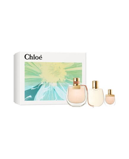 CHLOÉ NOMADE DÁRKOVÁ SADA EDP 75 ML, MINIATURKA NOMADE EDP 15 ML A TĚLOVÉ MLÉKO NOMADE 100 ML