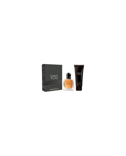 GIORGIO ARMANI STRONGER WITH YOU GIFT SET EDT 50 ML AND SHOWER GEL 75 ML