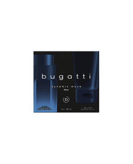 BUGATTI DYNAMIC MOVE BLUE GIFT SET EDT 100 ML AND SHOWER GEL 200 ML